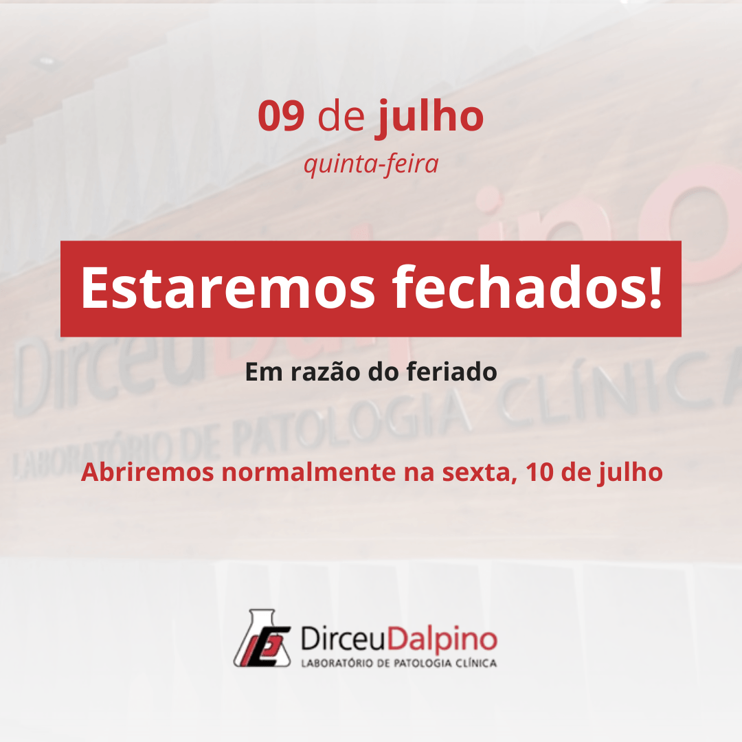 Feriado 09 de Julho de 2026